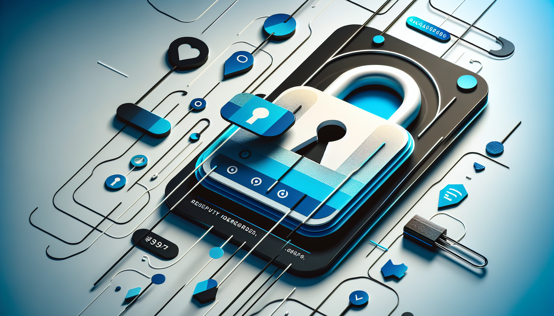 Editorial illustration of unlocking a reserved Instagram username tag for claim reserved Instagram username